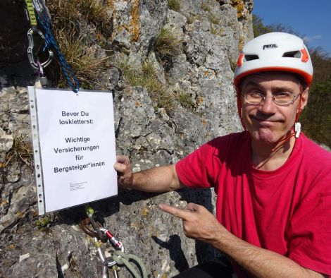 Jürgen Puderbach, lizenzierter Trainer Alpinklettern